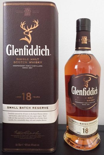 Glenfiddich 18 Year Old Single Malt Scotch Whisky 700mL