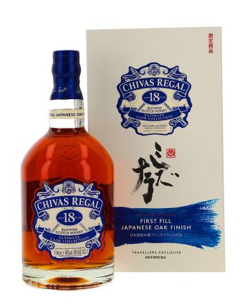 Chivas Regal 18 Year Old Ultimate Cask Collection First Fill Japanese Oak Finish Blended Scotch Whisky (1000ml)