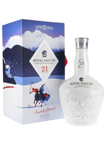 Royal Salute Snow Polo Edition 21 Year Old Blended Scotch Whisky 700mL