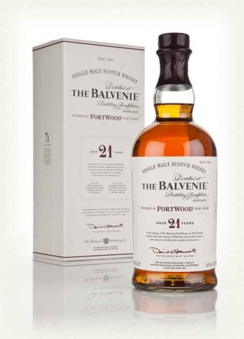 The Balvenie PortWood 21 Year Old Single Malt Scotch Whisky 700mL Per Bottle