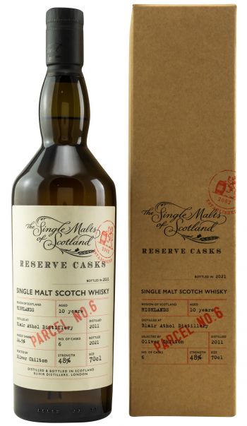 BLAIR ATHOL 2011 AGED 10 YEARS HIGHLAND SINGLE MALT SCOTCH WHISKY – THE SINGLE MALTS OF SCOTLAND (700ML)