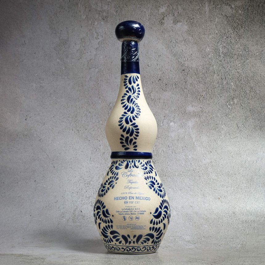 La Cofradia Torre De Picos Reposado Tequila Ceramic 750mL