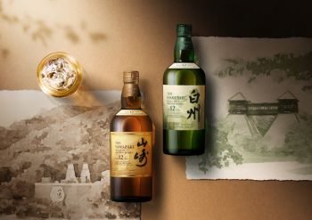 The Hakushu 12YO  And Yamazaki 12 100th Anniversary Edition Single Malt Centenary Whisky 700mL