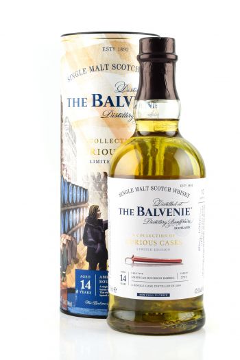 Balvenie 14 Year Old American Bourbon Barrel Collection Of Curious Casks Single Malt Scotch Whisky 700mL