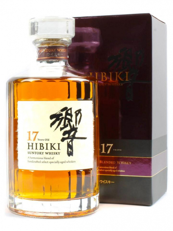 Hibiki 17 Year Old Blended Japanese Suntory Whisky 700mL