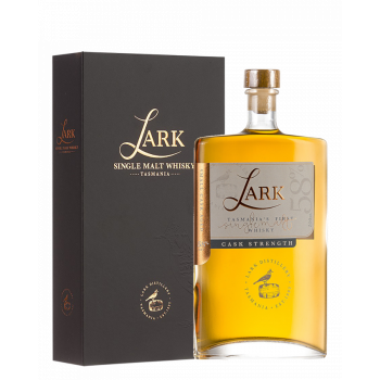 Lark Single Malt Cask Strength 58% Gift Box 500ml