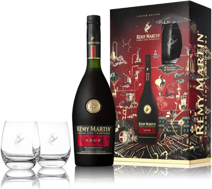 R?my Martin VSOP Cognac Gift Pack 700mL