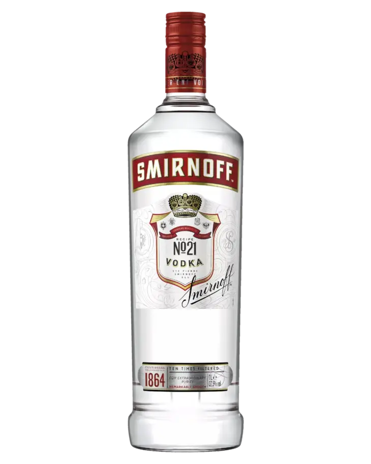 Smirnoff Red Label Vodka 1L