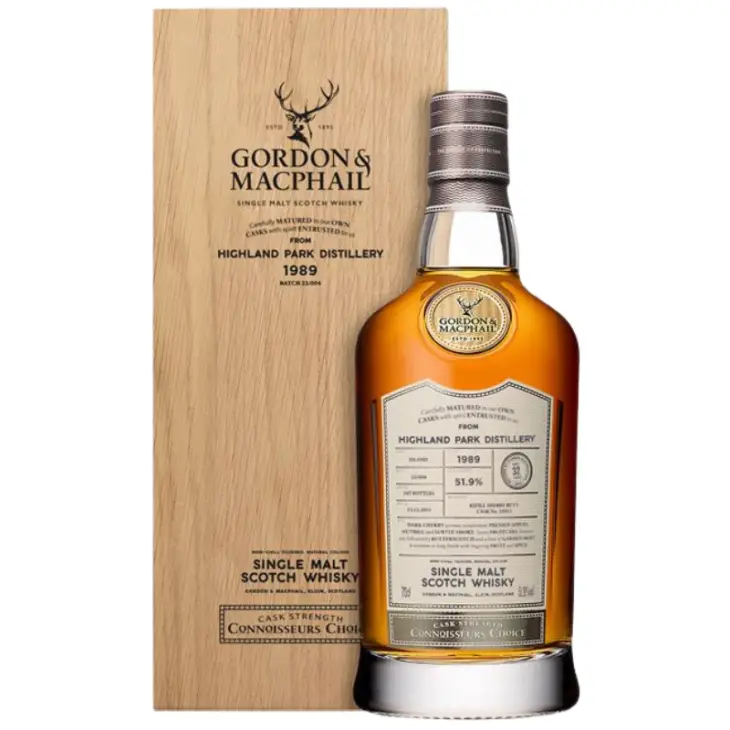 Gordon & Macphail Connoisseurs Choice Highland Park 32 Year Old Cask Strength Single Malt Scotch Whisky (ONLY 1BOTTLE )