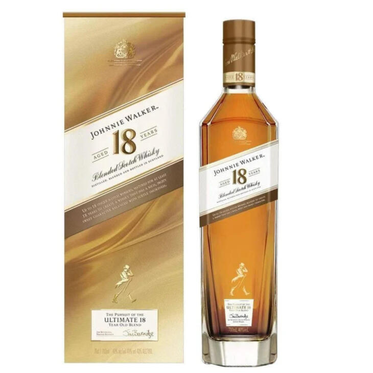 Johnnie Walker 18 Year Old Blended Scotch Whisky 700mL