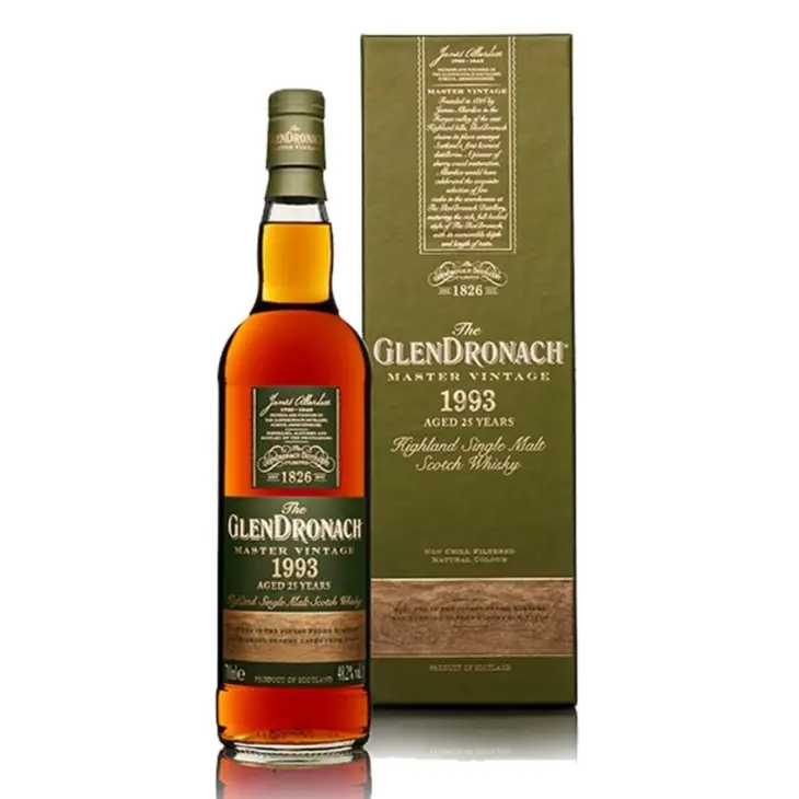 The GlenDronach 1993 Master Vintage 25yo Single Malt Scotch Whisky 700mL