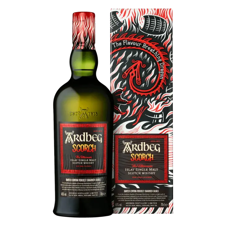 ARDBEG SCORCH ISLAY SINGLE MALT SCOTCH WHISKY ARDBEG DAY RELEASE 2021 (700ML)