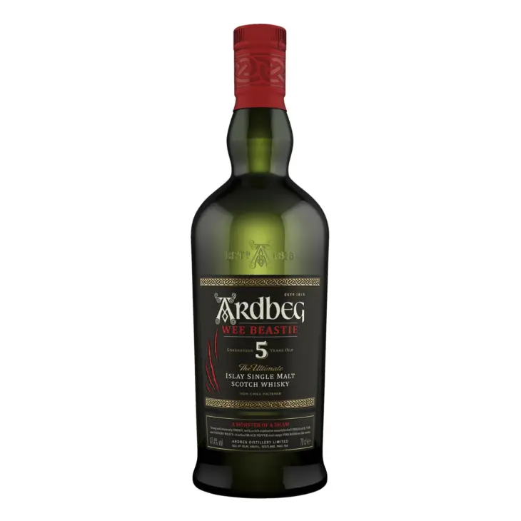 ARDBEG WEE BEASTIE 5 YEAR OLD ISLAY SINGLE MALT SCOTCH WHISKY