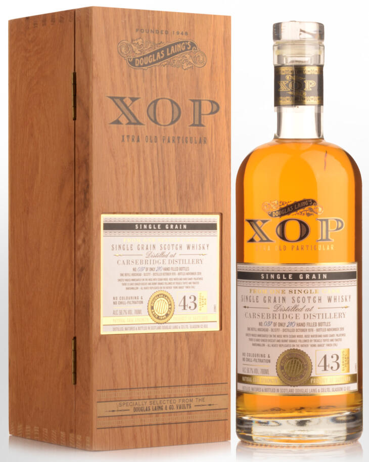 Douglas Laing XOP Carsebridge 43 Years Old Single Cask Grain 1976 50,7%