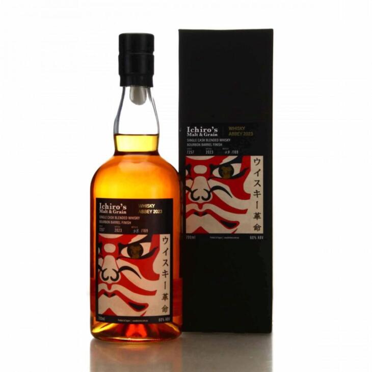 Chichibu Distillery Ichiro's Malt & Grain Single Blended Whisky Cask 7257, 60% abv