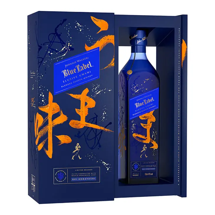 Johnnie Walker Blue Label Elusive Umami Limited Release Blended Scotch Whisky 750mL