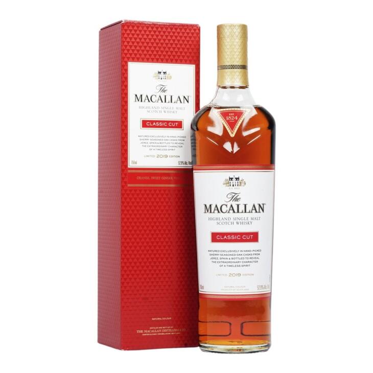 The Macallan Classic Cut 2019 Edition Cask Strength Single Malt Scotch Whisky (700ml)