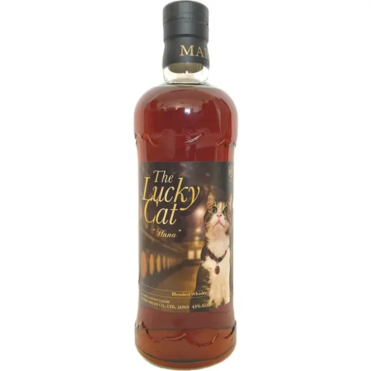 MARS THE LUCKY CAT ?HANA? BLENDED JAPANESE WHISKY (700ML)