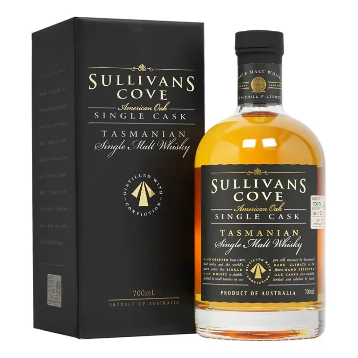 Sullivans Cove American Oak ex-Bourbon Cask Single Malt Whisky 700m (TD0342)