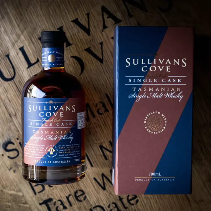 Sullivans Cove Single Cask TD0078 French Oak Second Fill Single Malt Australian Whisky (700ml) 209/441