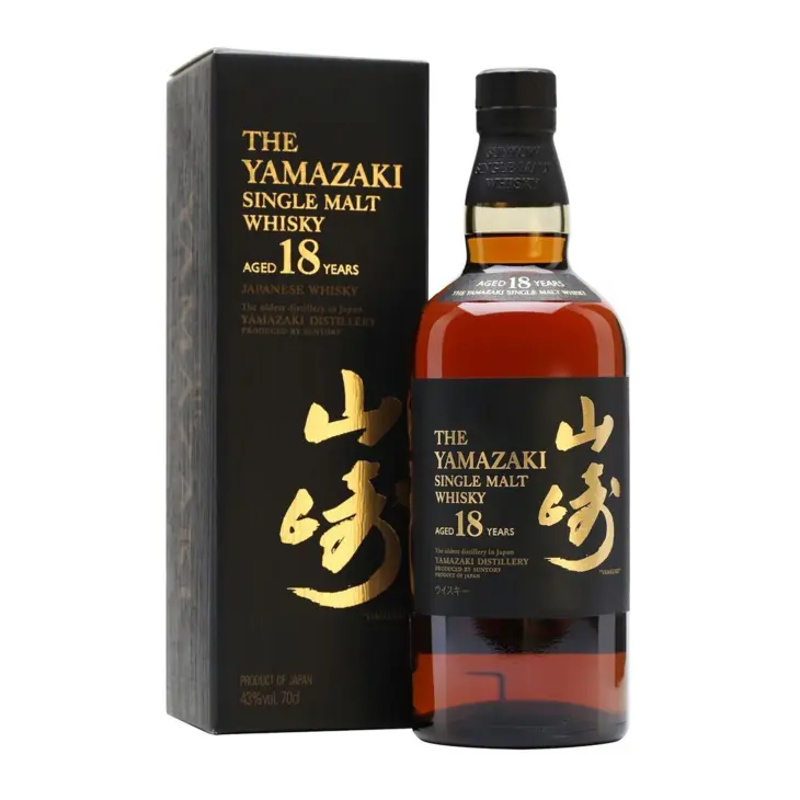 Yamazaki 18 Year Old Japanese Whisky 700mL