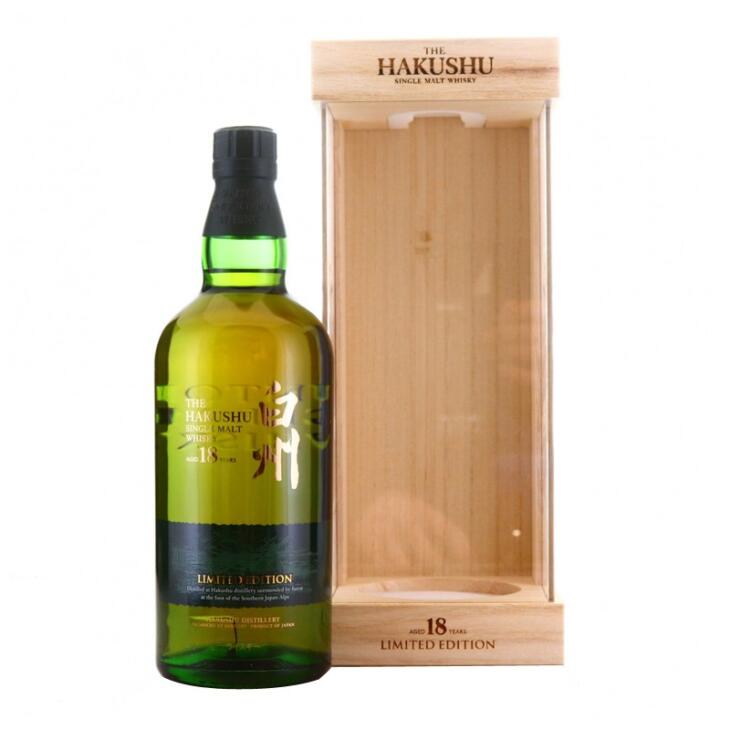 The Hakushu Single Malt 18 Year Old Limited Edition Japanese Whisky 700mL